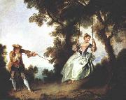 Nicolas Lancret The Swing china oil painting reproduction